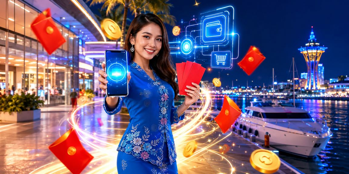 Bonus selamat datang dalam sampul merah tradisional